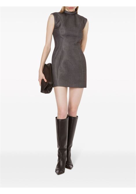 Grey panelled mini dress Philosophy di Lorenzo Serafini - women PHILOSOPHY DI LORENZO SERAFINI | 040157370509